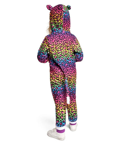 Toddler Girl's 90's Leopard Costume Image 2