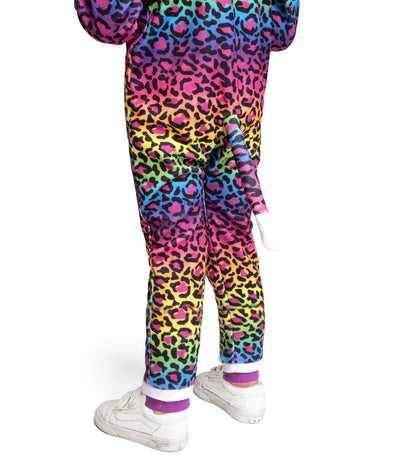Toddler Girl's 90's Leopard Costume Image 3