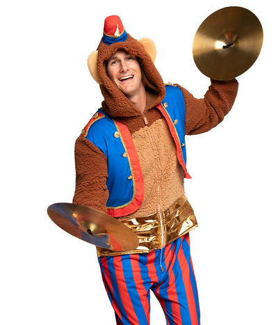 Men's Clapping Monkey Costume Image 3