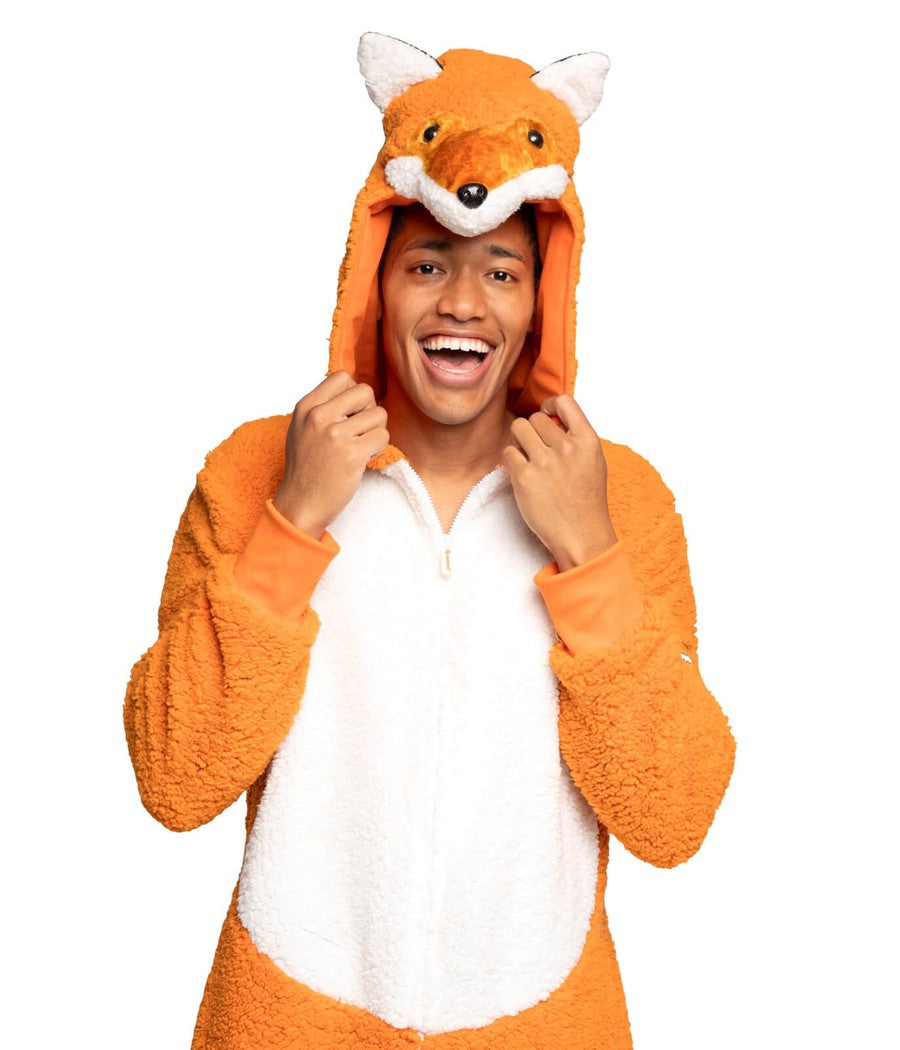 Men's Red Fox Costume Image 2