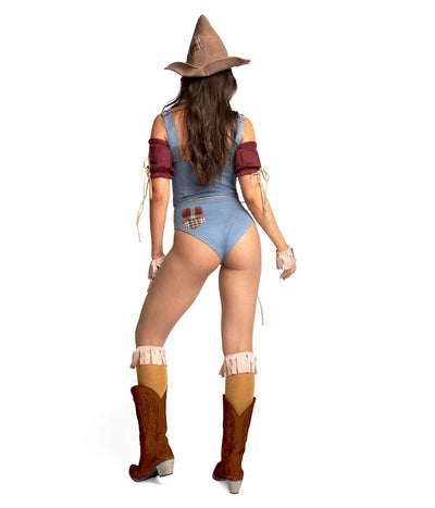 Women's Scarecrow Costume Image 2