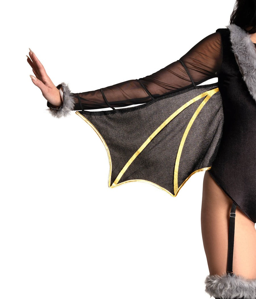 Women's Bat Attitude Costume Image 4
