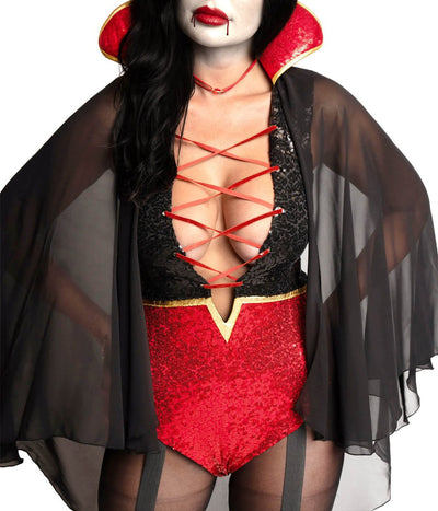 Women's Sexy Vampire Costume Image 2