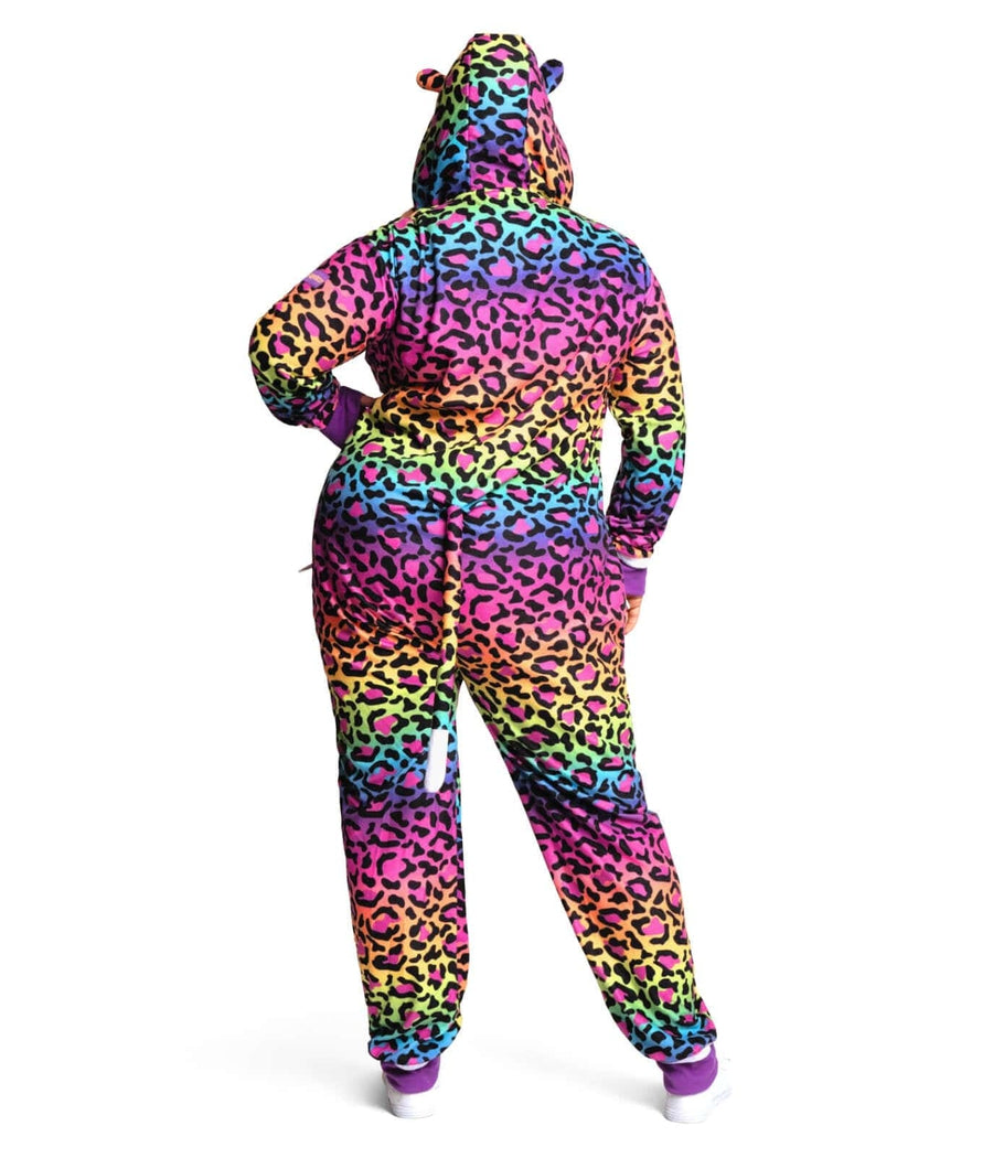 Women's 90's Leopard Plus Size Costume