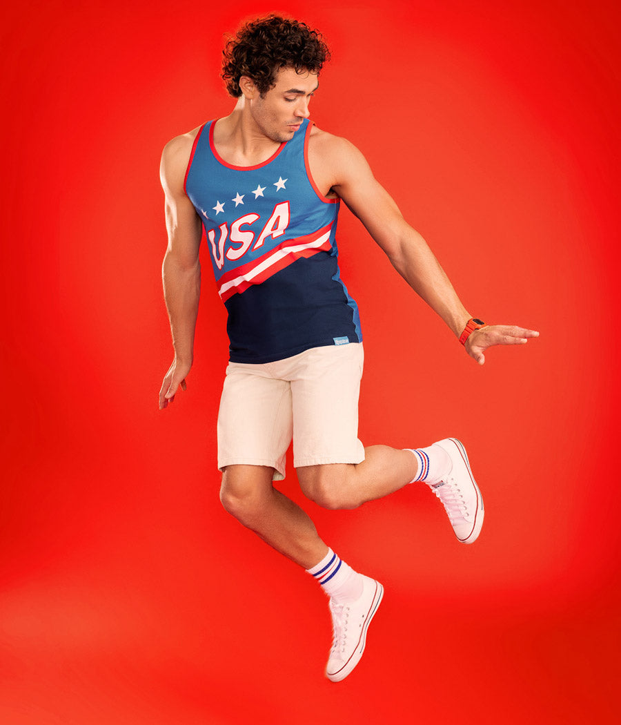 Men's USA Slam Dunk Tank Top