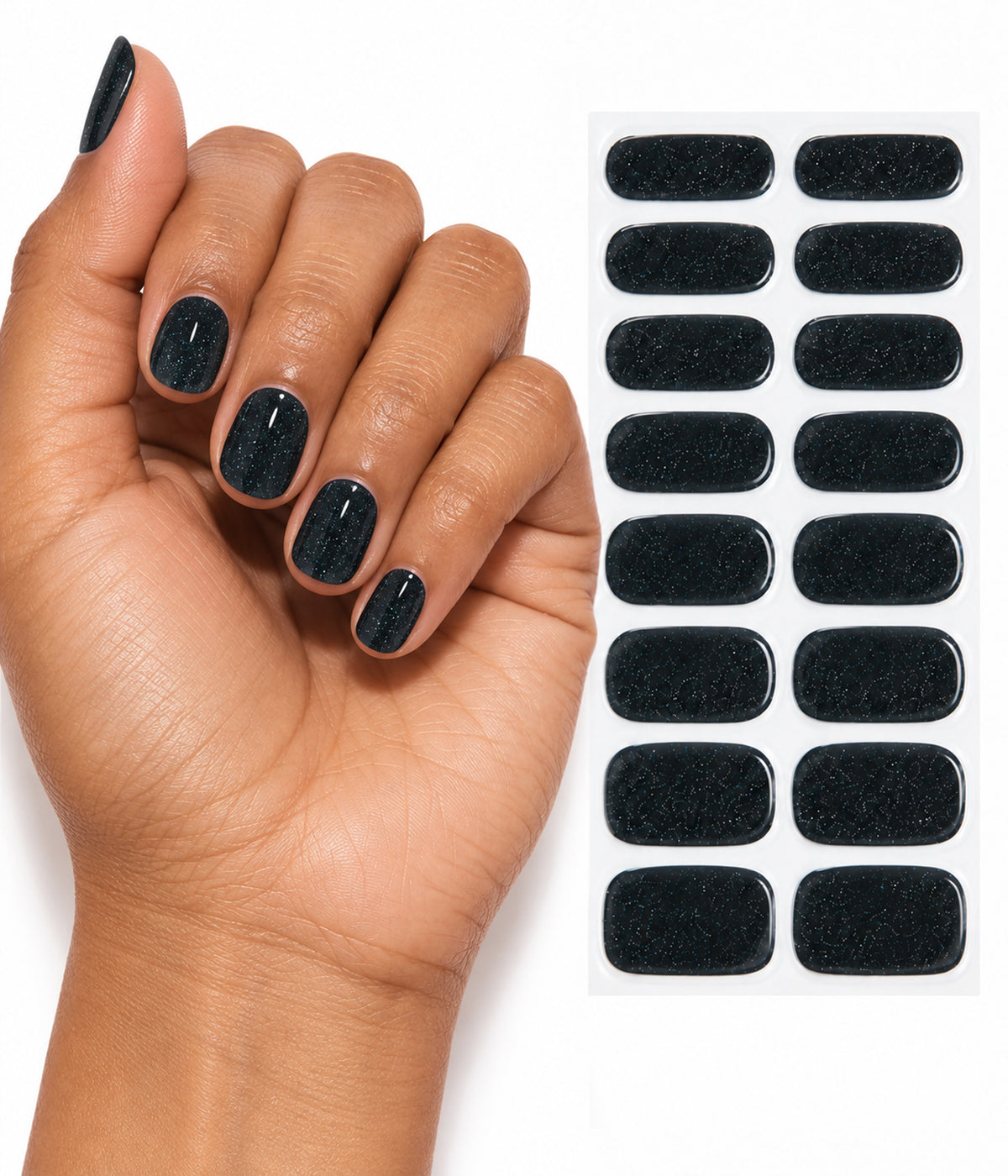 Black Nail Stickers