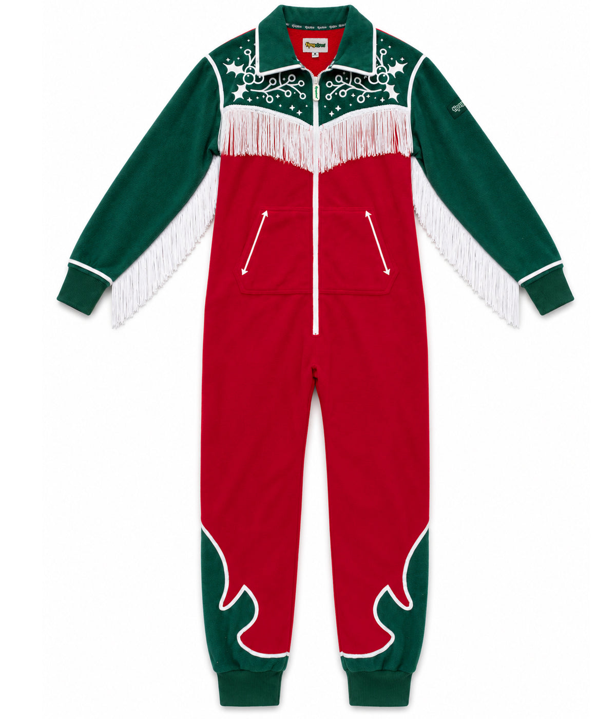 Men's Christmas Cowboy Jumpsuit