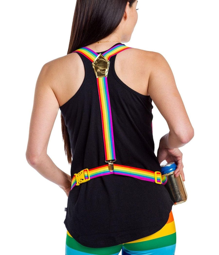The Gold Rainbow Fanny Pack and Suspenders Image 5