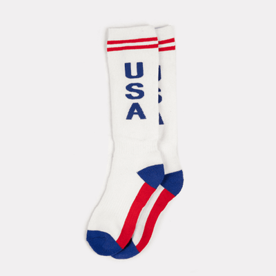 shop socks - image of men's Retro USA Ski Socks