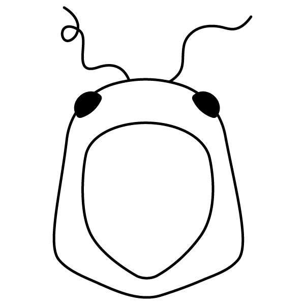 attached plush <p> 3D legs </p><p> & antennas</p>