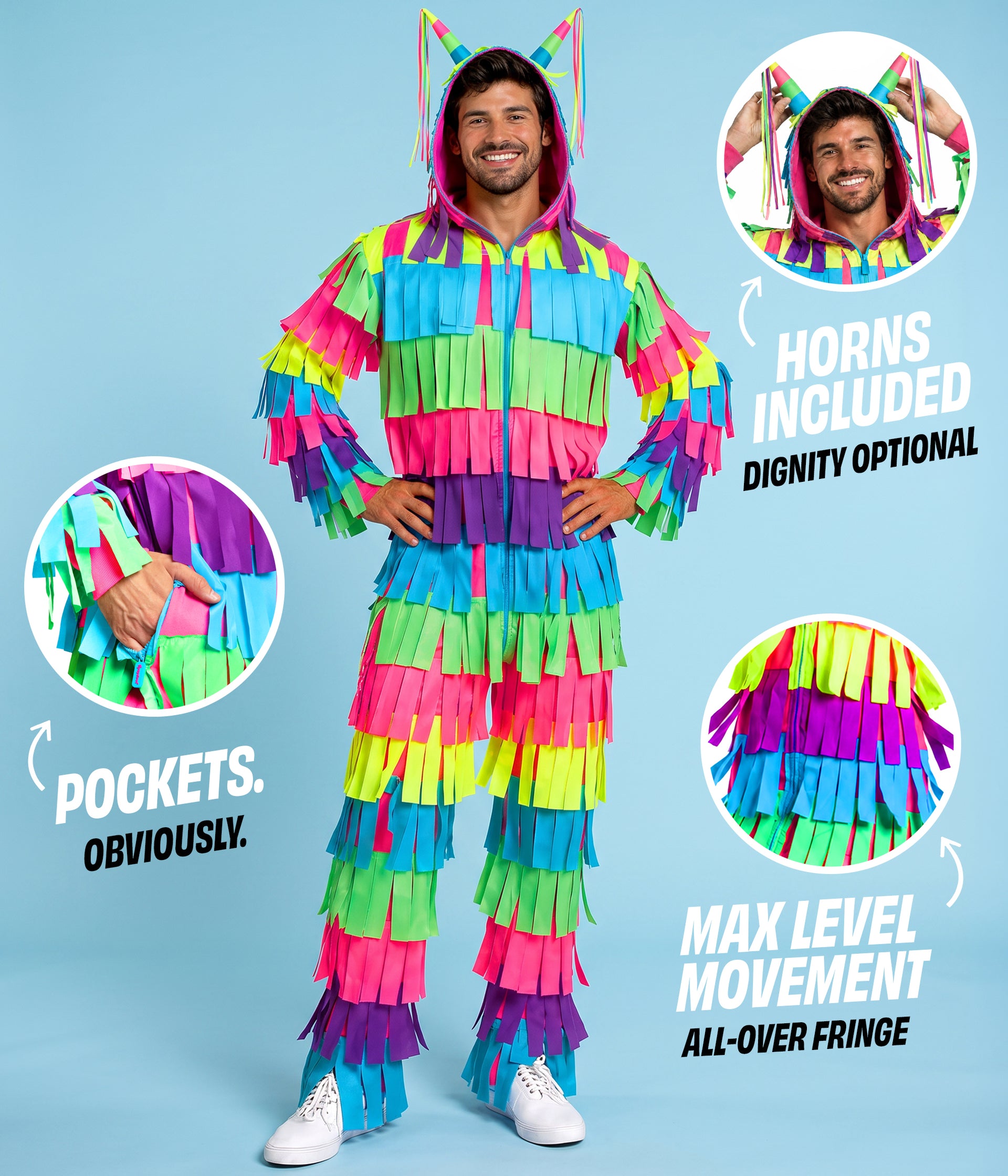 Men's Pinata Costume Image 2