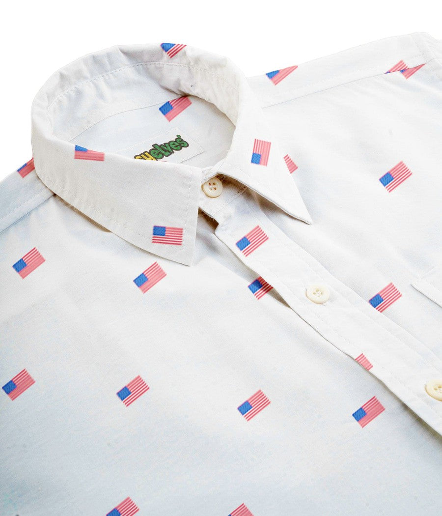 Men's USA Grand Ol' Flag Button Down Shirt Men's USA Grand Ol' Flag Button Down Shirt