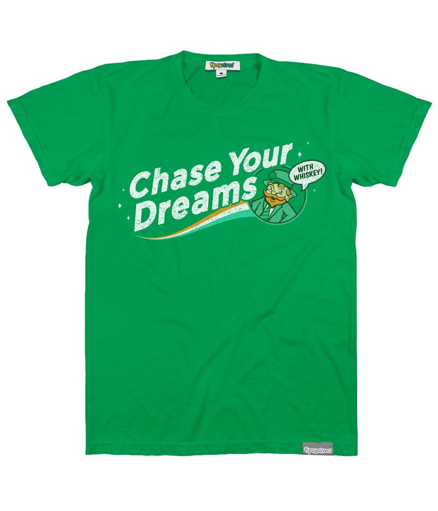 Men's Chase Your Dreams with Whiskey Tee Image 4