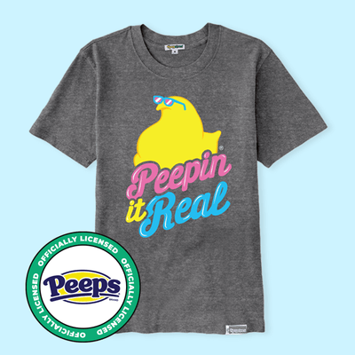 shop easter - image of WOMEN'S PEEPS® PEEPIN IT REAL OVERSIZED BOYFRIEND TEE