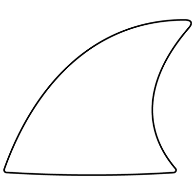 attached <p> fin on </p><p> front and back</p>