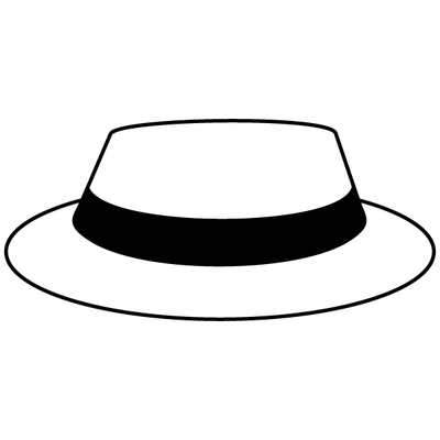 includes <p> brimmed </p><p> burglar hat</p>