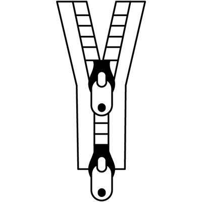 full front <p> zipper</p>