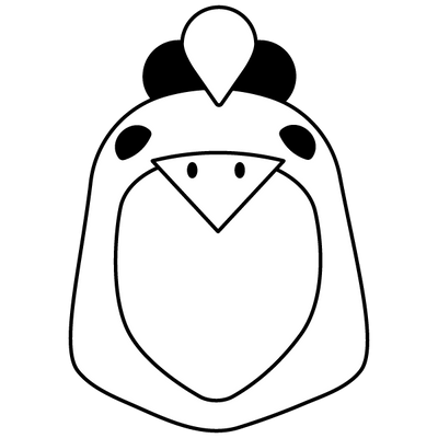 integrated hood <p>decoration</p>