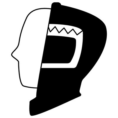 side printing <p> on hood</p>
