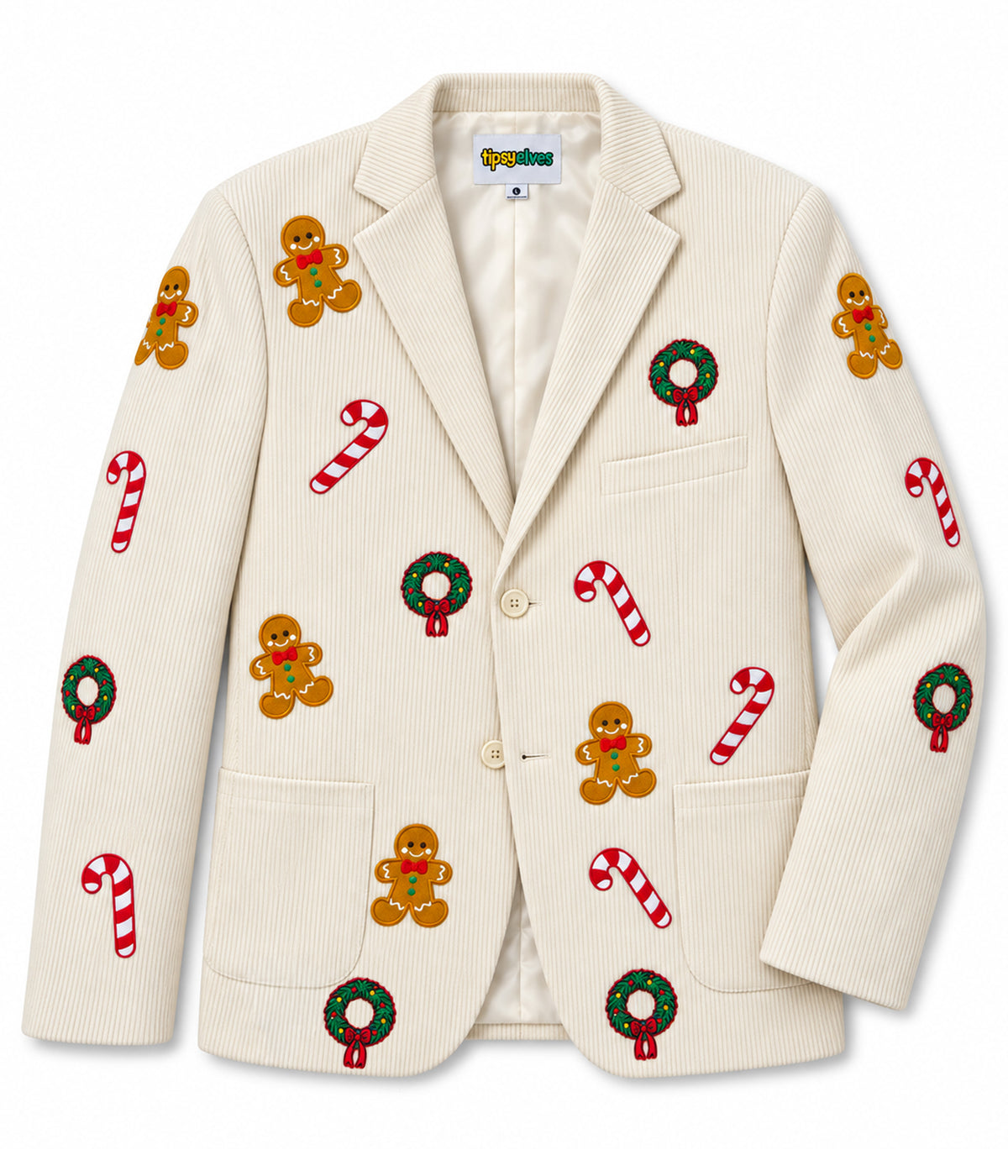 Men's Santa's Snack Bar Corduroy Blazer
