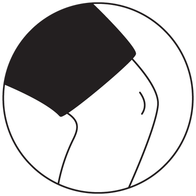 versatile <p> above-knee </p><p> fit</p>