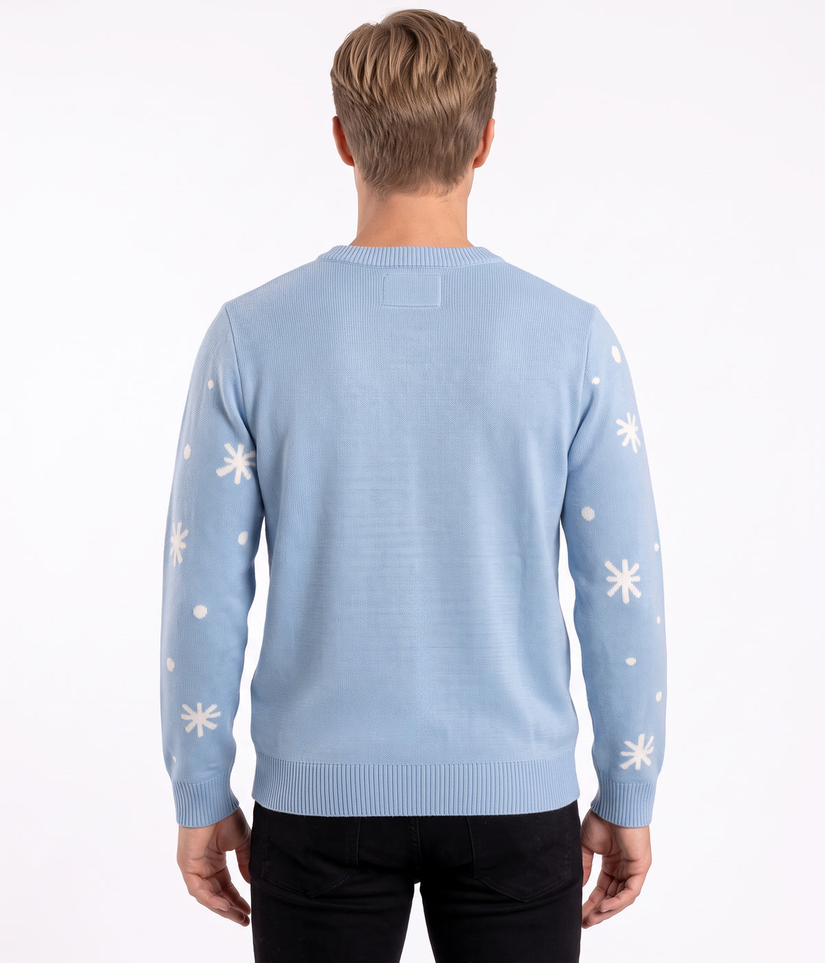 Men's Snowball Fight Game Ugly Christmas Sweater