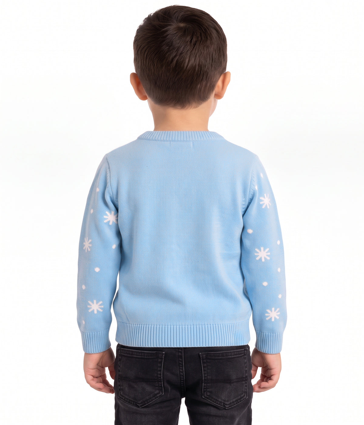Baby Boy's Snowball Fight Game Ugly Christmas Sweater
