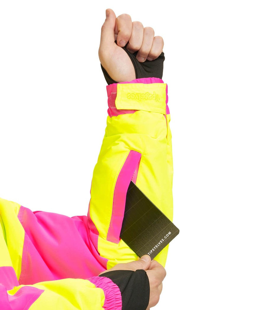 Neon Yellow and Pink Ski Suit | Tipsy Elves