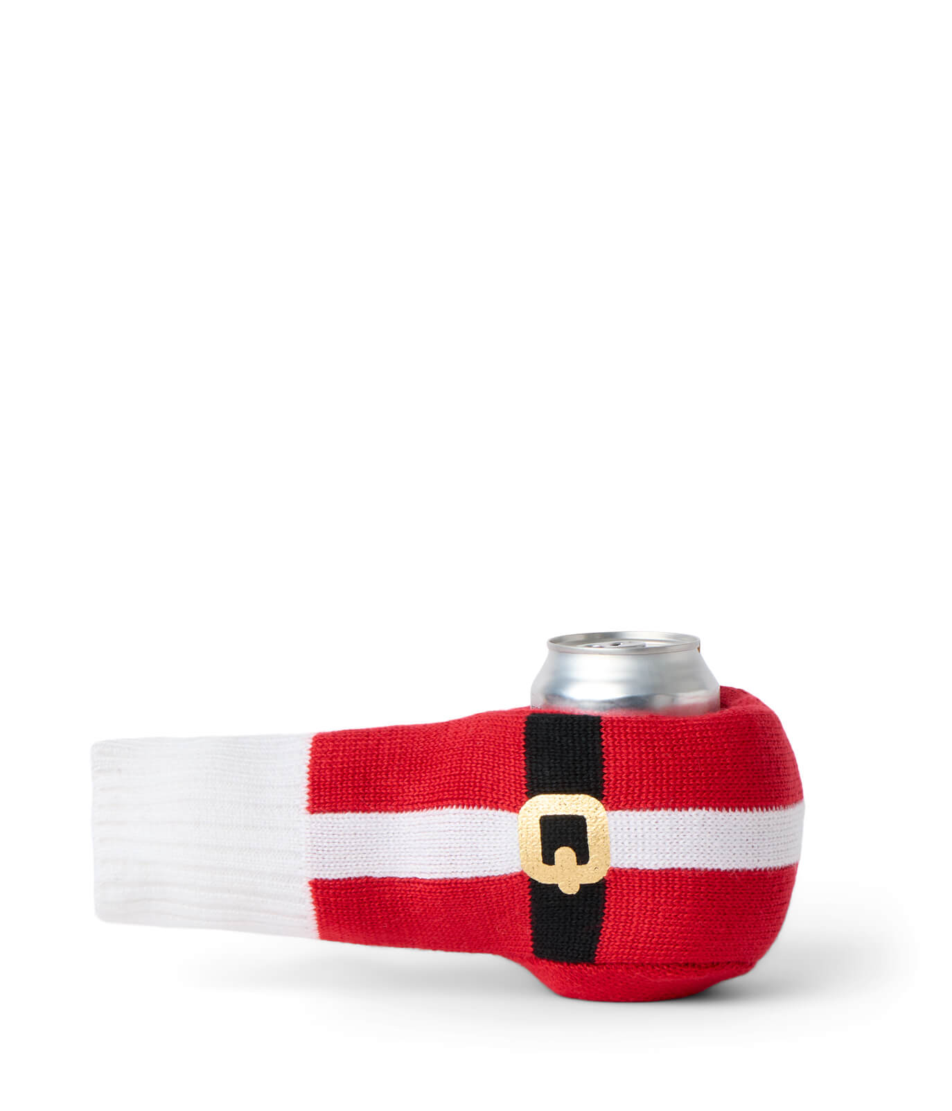 Santa Sippin' Mitten Drink Holder