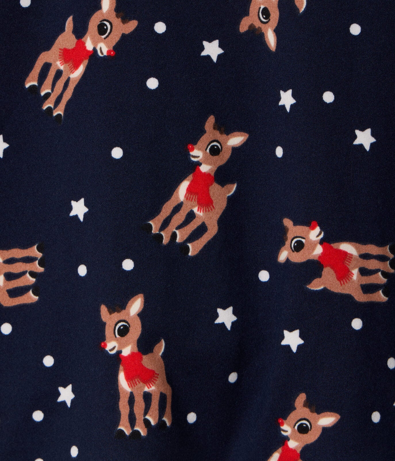 Toddler Boy's Rudolph Lapel Pajama Set
