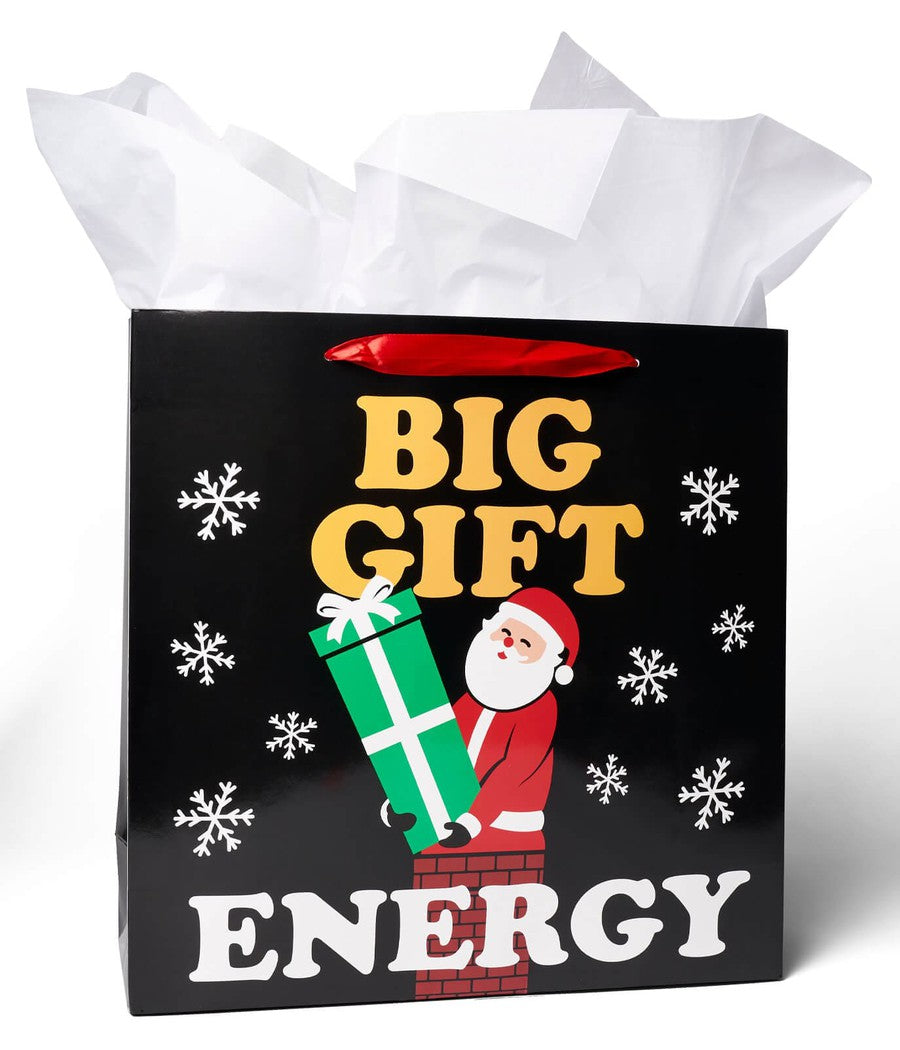 Naughty Santa Gift Bags - Set of 6