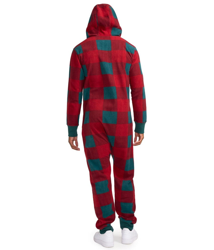 Men's Checkered Jumpsuit Image 2