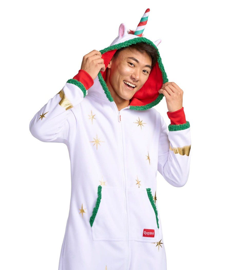 Men's Festive Fantasy Unicorn Jumpsuit