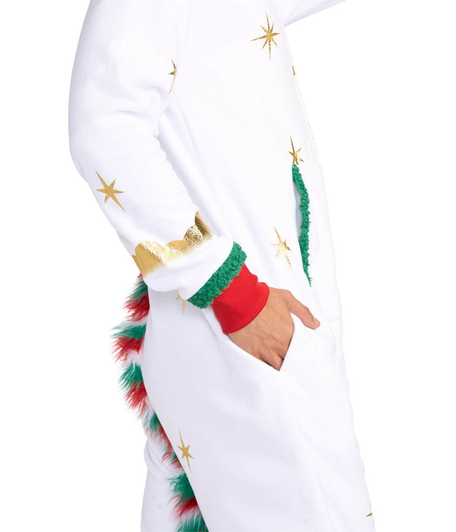 Men's Festive Fantasy Unicorn Jumpsuit Image 4