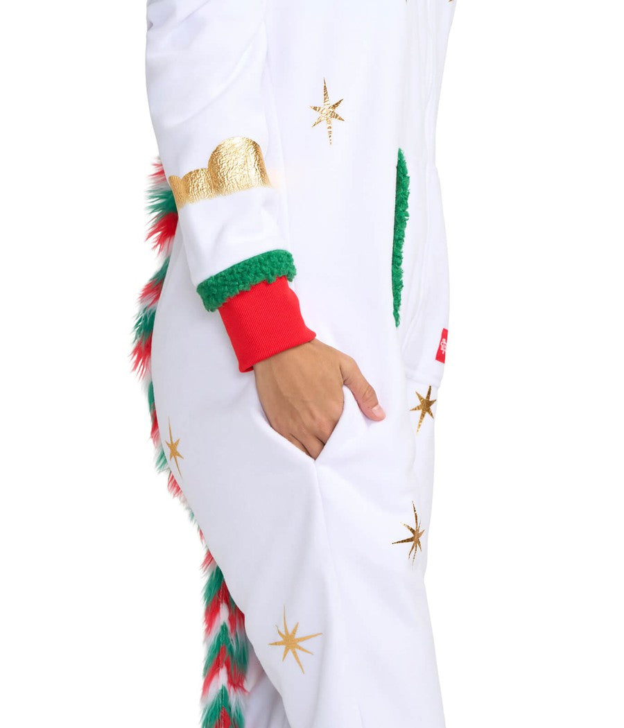 Women's Festive Fantasy Unicorn Jumpsuit Image 4