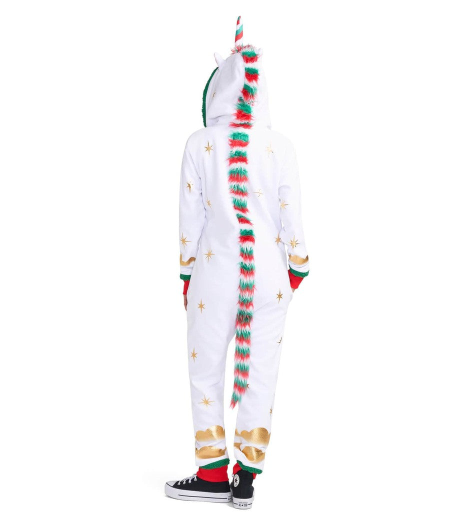 Festive Fantasy Unicorn Jumpsuit Women s Christmas Outfits