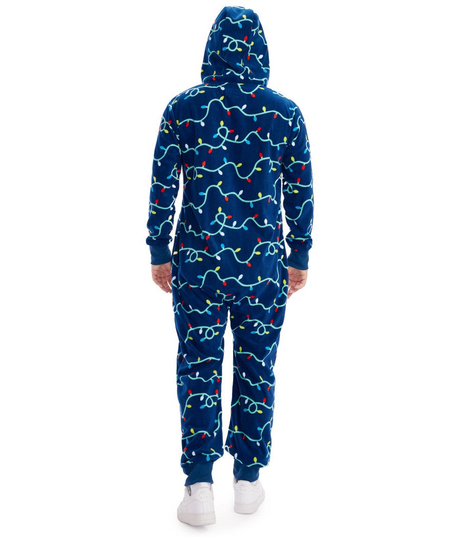Men's String of Lights Light Up Jumpsuit Image 2