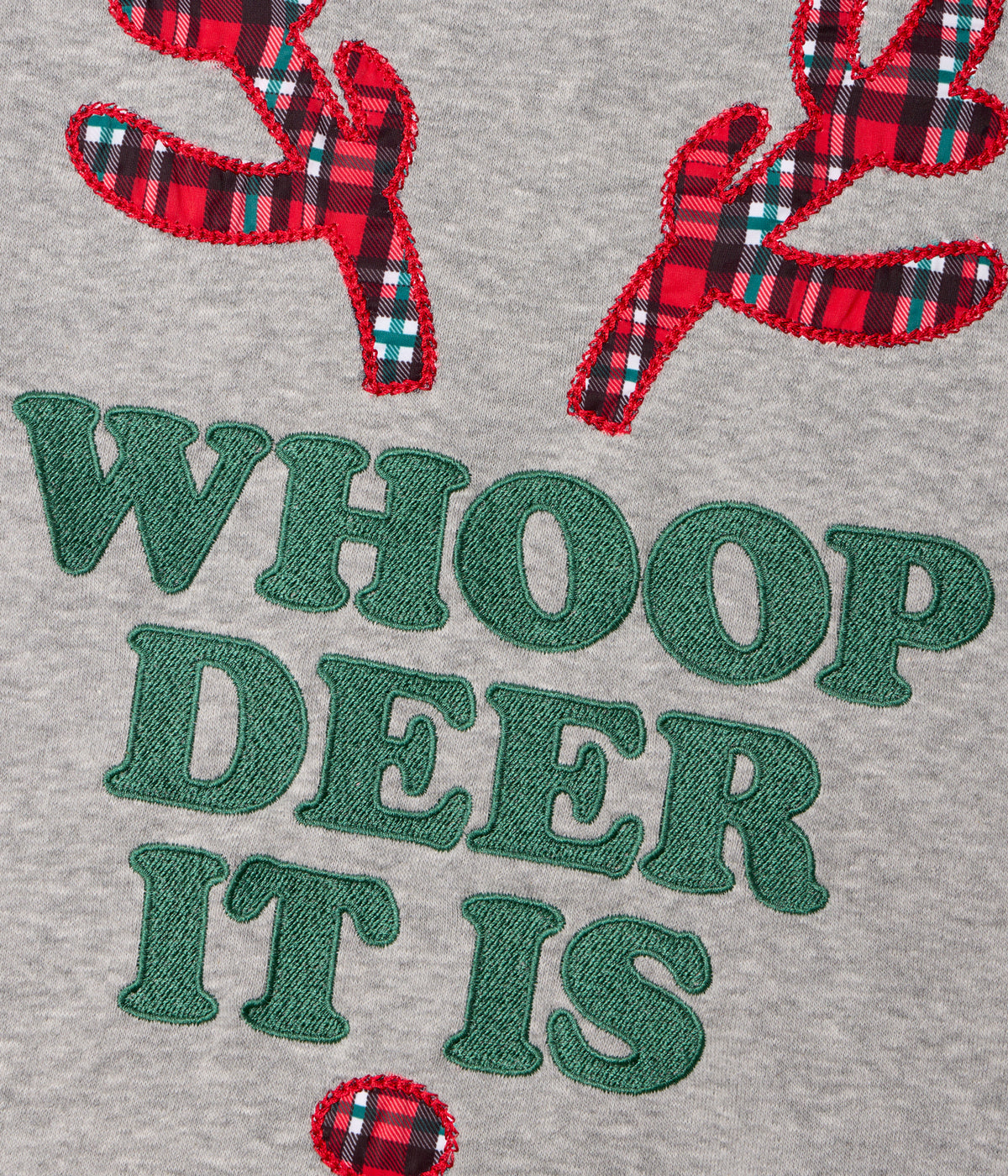Women's Whoop Deer It Is Sweatshirt Image 2