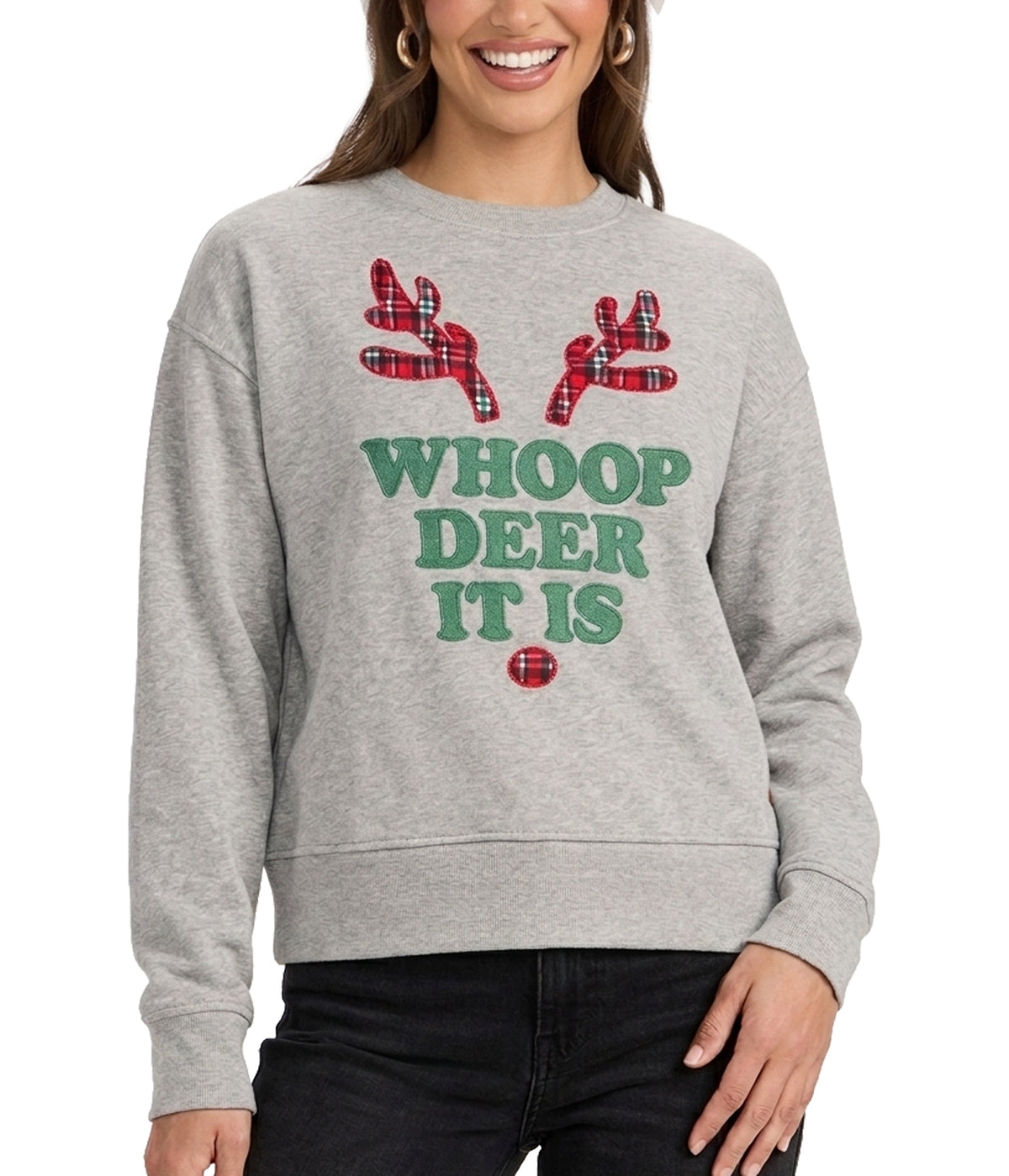 Women's Whoop Deer It Is Sweatshirt