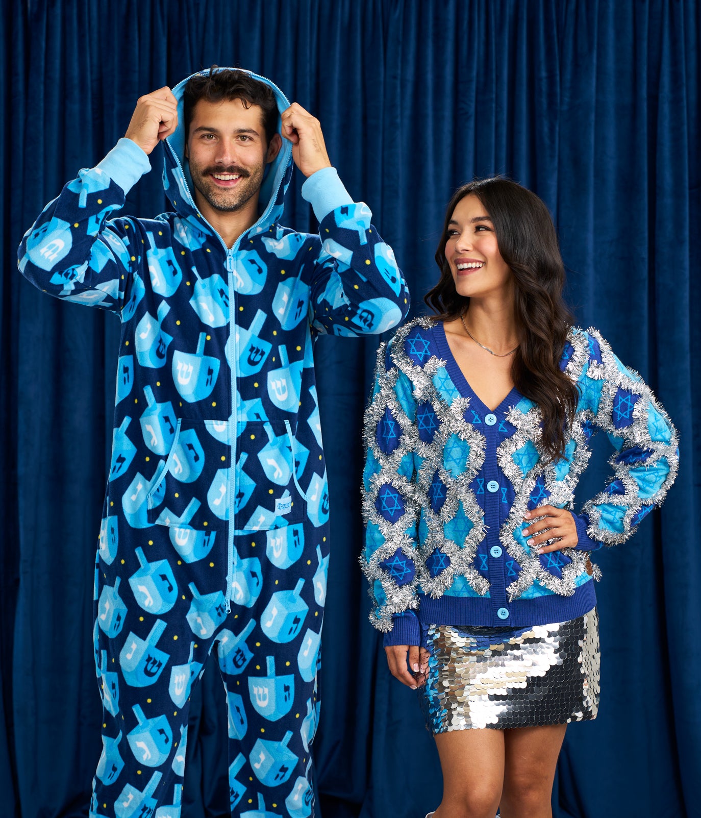 Men's Dreidel Delight Jumpsuit Image 2