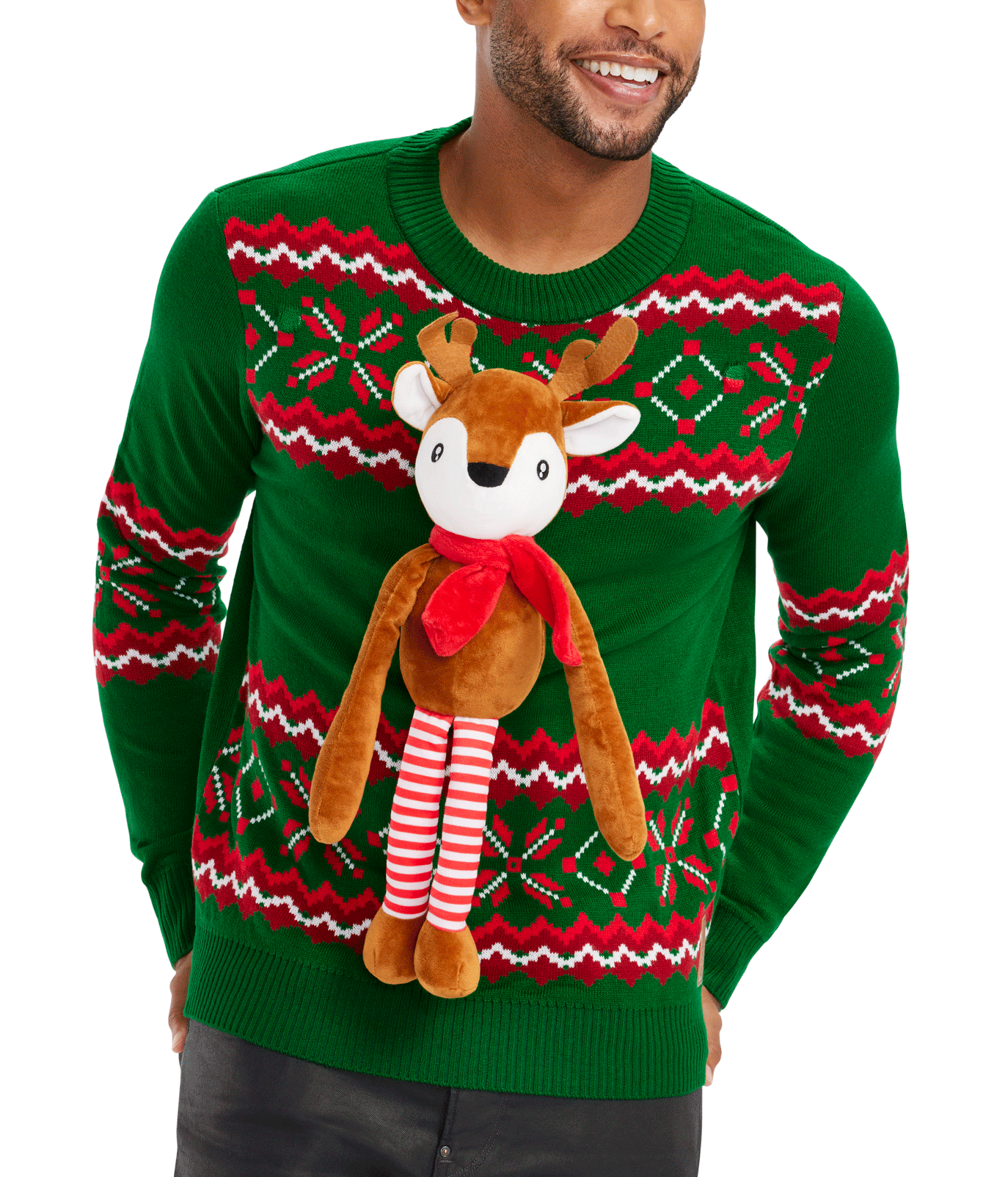 Reindeer Magnetic Couples Sweater