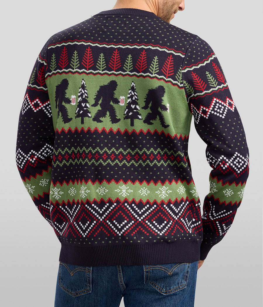 Men's Bigfoot Brew Ugly Christmas Sweater Image 2