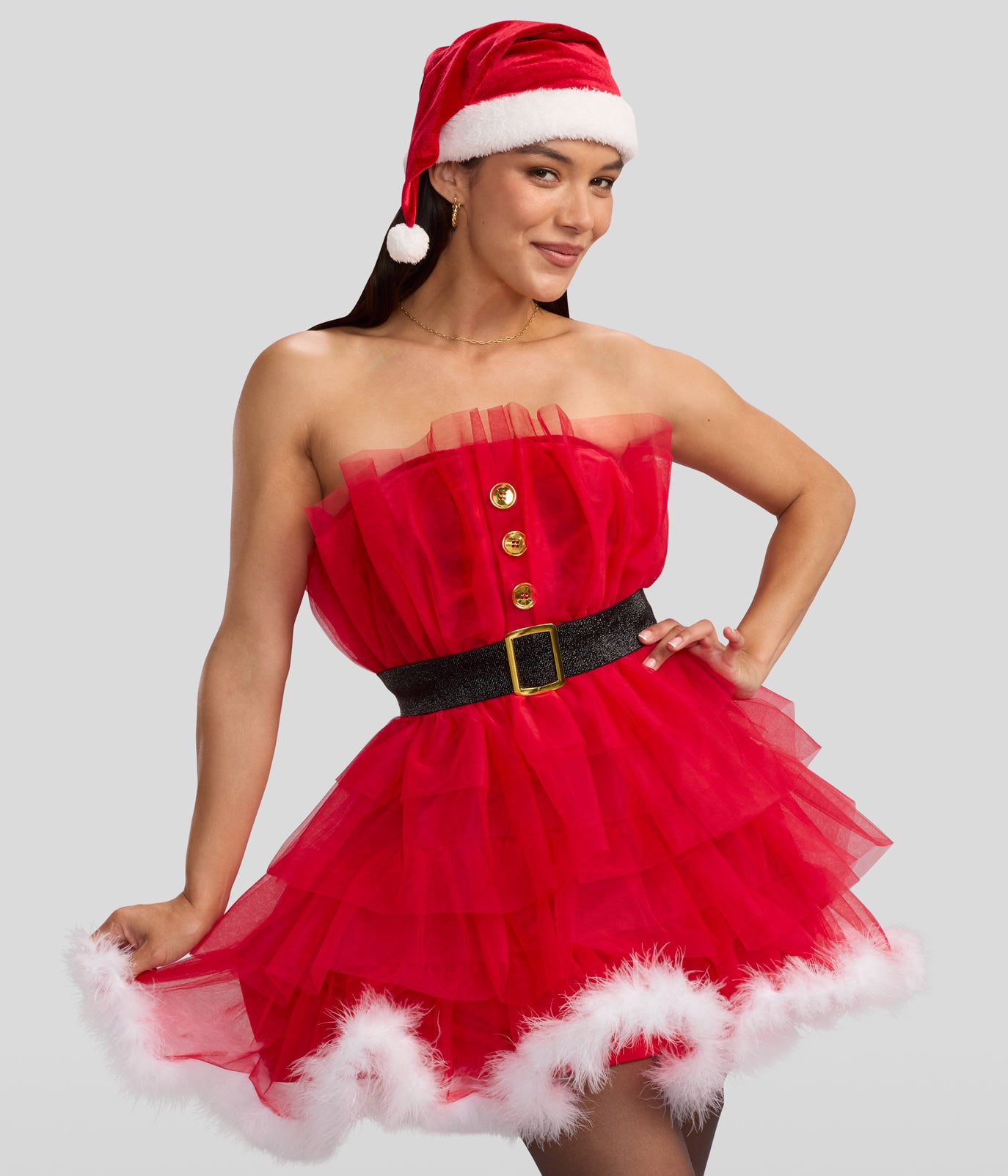 Women's Santa Slay Dress Image 2