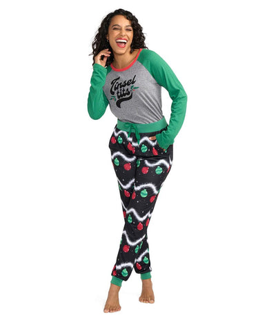 Women's Tinsel Tits Pajama Set Image 3