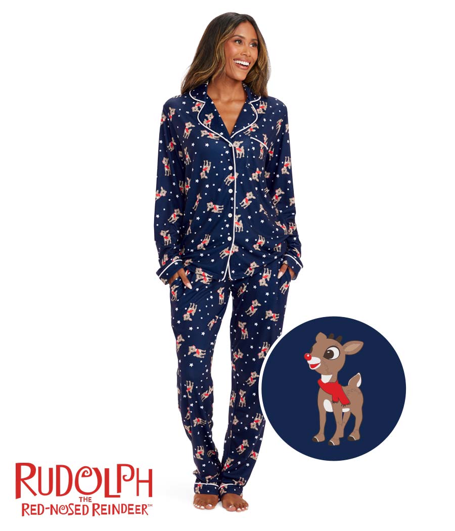 Women's Rudolph Pajama Set