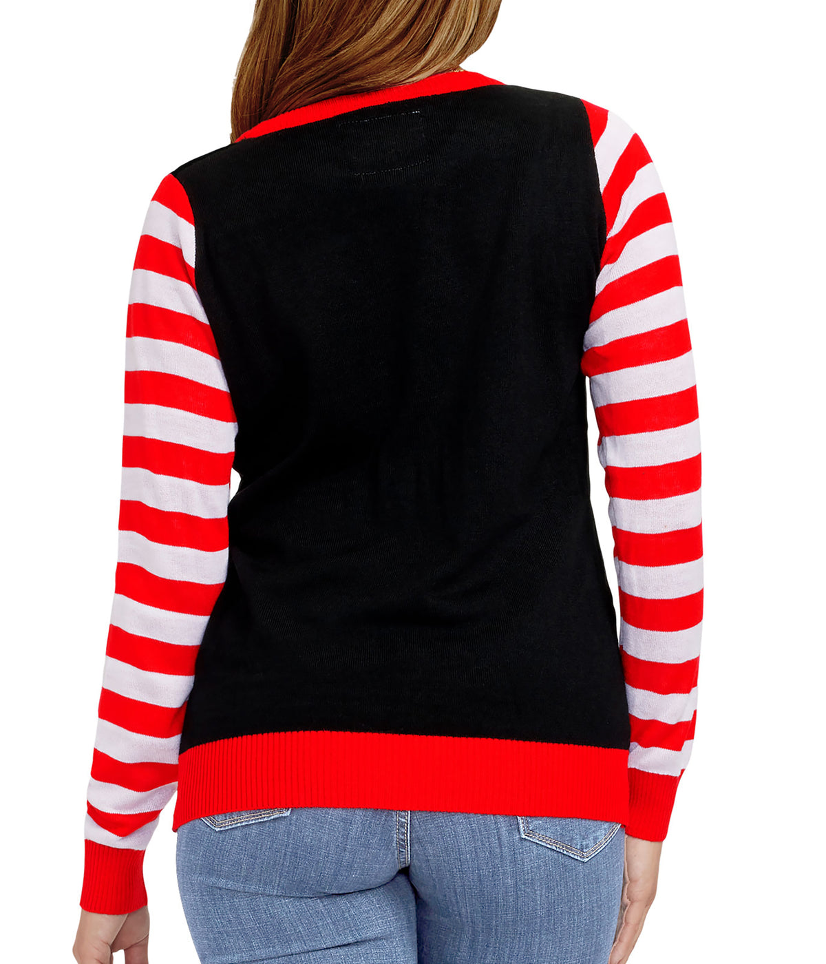 Women's Get Lit Light Up Ugly Christmas Sweater Image 2