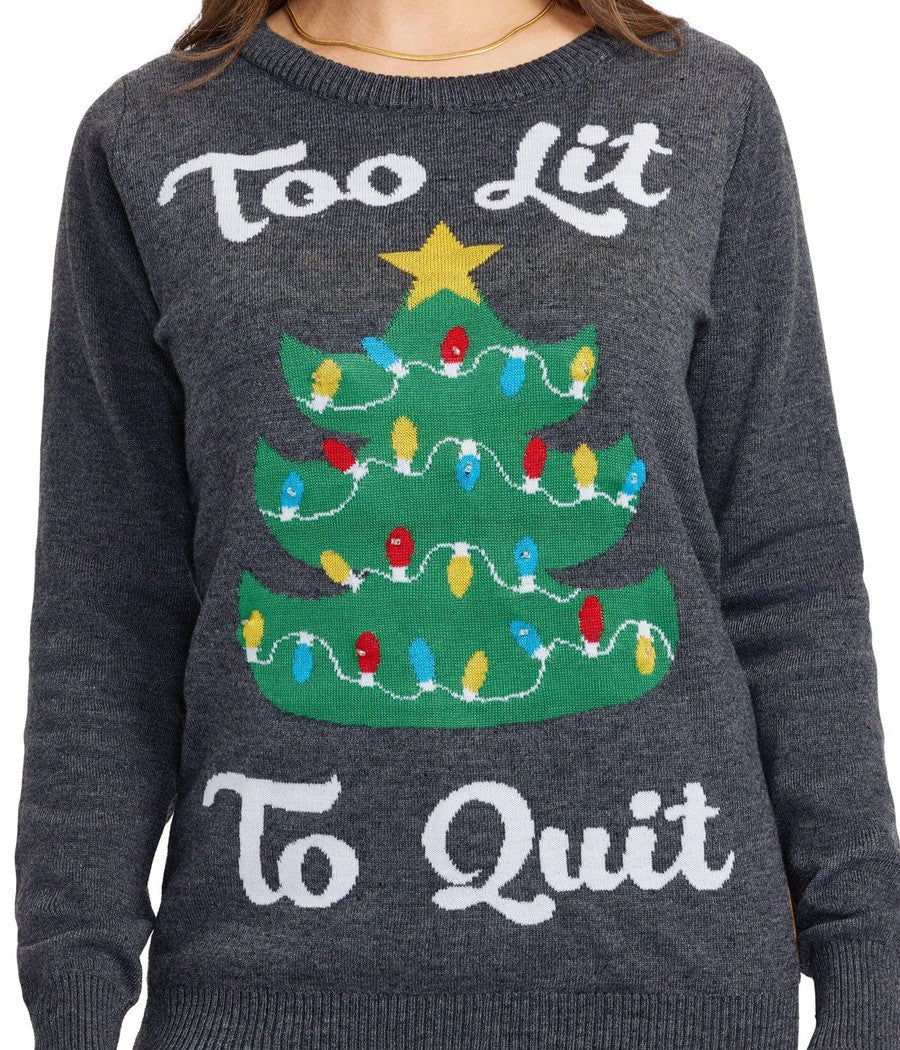 Tipsy elves natural light sweater clearance