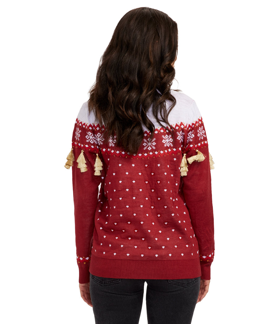 Merry christmas tassel sweater sale