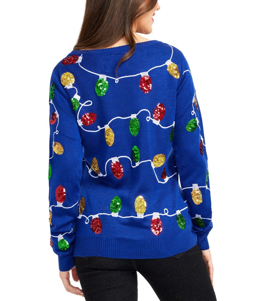 Christmas Lights Ugly Christmas Sweater: Women's Christmas Outfits