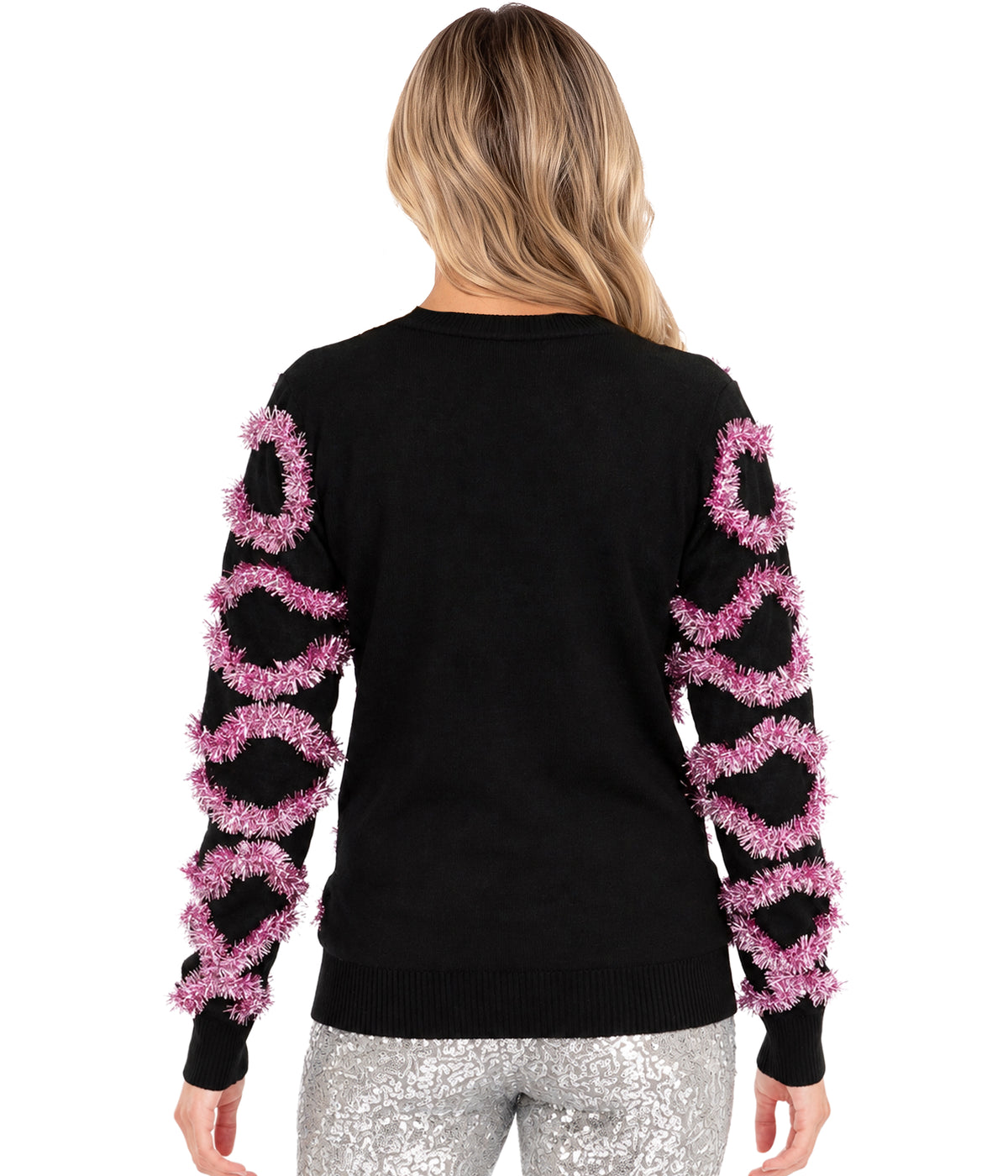 Women's Deck The Disco Balls Light Up Cardigan Sweater